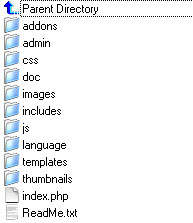 pixelpost directory structure with lightbox included